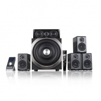 漫步者（EDIFIER）S5.1MKⅡ 全數(shù)字解碼5.1音箱系統(tǒng) 音響 電腦音箱 電視音響 黑色