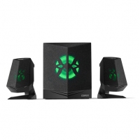 漫步者 （EDIFIER） X2 2.1聲道多媒體有源藍(lán)牙音箱 桌面電腦音箱 LED炫酷燈效 游戲音箱 黑色