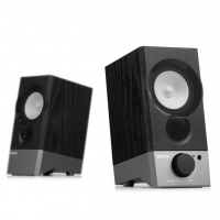 漫步者（EDIFIER） R19U電腦音箱桌面音響USB接口 2.0聲道臺式迷你小音箱 黑色