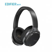 漫步者（EDIFIER） W860NB復(fù)合式主動降噪頭戴藍(lán)牙耳機(jī) 手機(jī)耳機(jī) 音樂耳機(jī) 黑色