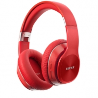 漫步者（EDIFIER）W820BT 頭戴式立體聲藍(lán)牙耳機(jī) 無線耳機(jī) 音樂耳機(jī) 手機(jī)耳機(jī) 紅/金
