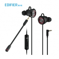 漫步者（EDIFIER）HECATE GM450 環(huán)繞立體聲雙動圈低音炮震動 入耳式手機電腦游戲耳機帶線控吃雞耳麥