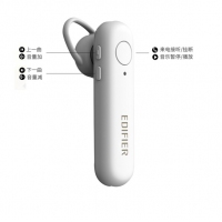 漫步者（EDIFIER） W25BT無線藍牙耳機耳塞式開車單耳車載入耳式蘋果手機商務(wù)藍牙耳機耳麥 