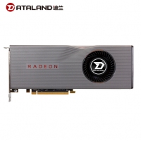 云南電腦批發(fā) 迪蘭（Dataland）RX 5700XT 8G 1605-175514GHz 8GB256-bit GDDR6 DX12 VR游戲顯卡