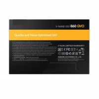 三星（SAMSUNG）4TB SSD固態(tài)硬盤 SATA3.0接口 860 QVO（MZ-76Q4T0B ） 云南電腦批發(fā)