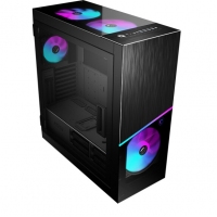 微星 （MSI）MPG SEKIRA 500X佩龍斧 中塔機(jī)箱顯卡豎置標(biāo)配200mm風(fēng)扇支持360冷排鋼化玻璃側(cè)透 幻彩佩龍斧 中塔機(jī)箱