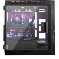 微星 （MSI）MPG SEKIRA 500X佩龍斧 中塔機(jī)箱顯卡豎置標(biāo)配200mm風(fēng)扇支持360冷排鋼化玻璃側(cè)透 幻彩佩龍斧 中塔機(jī)箱