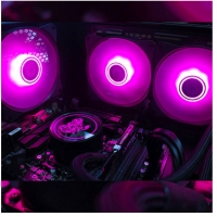 天極風(fēng)麒麟240 ARGB CPU水冷散熱器一體式水冷套裝靜音臺式機(jī)風(fēng)扇多種RGB燈效水冷 天極風(fēng)麒麟240ARGB(黑)