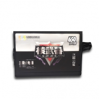 三段式電源 核武器650W 14寸大風(fēng)扇 寬幅80PLUS （銅牌認(rèn)證） 云南電腦批發(fā)