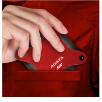 威剛（ADATA）移動(dòng)硬盤 固態(tài)（PSSD) USB3.1 SD600Q 紅色 480GB
