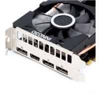 映眾（Inno3D）GeForce GTX 1660黑金至尊版 6GB/192Bit GDDR5 PCI-E吃雞顯卡/游戲電競臺式機獨立顯卡 云南電腦批發(fā)