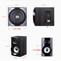 金河田S300（尊享版）藍(lán)牙音箱家用超重低音炮臺(tái)式筆記本電腦音響
