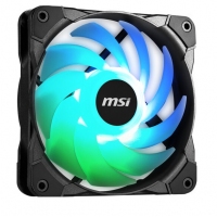 微星（MSI）臺(tái)式電腦散熱靜音炫光機(jī)箱風(fēng)扇1670萬色ARGB支持同步/PWM智能調(diào)速/液壓軸承靜音 龍魂炫光風(fēng)扇X3+控制器 云南電腦批發(fā)