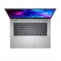 戴爾（DELL）靈越燃5000 5493-1305輕薄本14英寸辦公學生手提筆記本電腦 i3-1005G1 4GB 128G高速固態(tài)定制 【十代新品】皓月銀 高性能核顯 高清