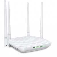騰達(dá)（Tenda）FH456 家用 4天線覆蓋450㎡無(wú)線路由器 （可充當(dāng)Wifi信號(hào)放大器 中繼器 穿墻【信號(hào)增強(qiáng)版】450M