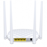 騰達(dá)（Tenda）FH456 家用 4天線覆蓋450㎡無(wú)線路由器 （可充當(dāng)Wifi信號(hào)放大器 中繼器 穿墻【信號(hào)增強(qiáng)版】450M
