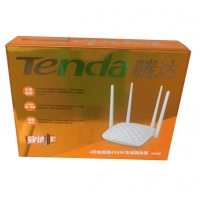 騰達(dá)（Tenda）FH456 家用 4天線覆蓋450㎡無(wú)線路由器 （可充當(dāng)Wifi信號(hào)放大器 中繼器 穿墻【信號(hào)增強(qiáng)版】450M