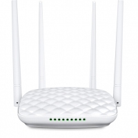 騰達(dá)（Tenda）FH456 家用 4天線覆蓋450㎡無(wú)線路由器 （可充當(dāng)Wifi信號(hào)放大器 中繼器 穿墻【信號(hào)增強(qiáng)版】450M