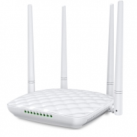 騰達(dá)（Tenda）FH456 家用 4天線覆蓋450㎡無(wú)線路由器 （可充當(dāng)Wifi信號(hào)放大器 中繼器 穿墻【信號(hào)增強(qiáng)版】450M