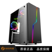 游戲風暴 雷霆T5 多種彩燈模式支持ATX M-ATX ITX主板/長顯卡機箱 昆明電腦批發(fā)