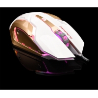 蝰蛇Q3電競機(jī)械游戲發(fā)光加重lol cf臺(tái)式機(jī)筆記本有線鼠標(biāo)
