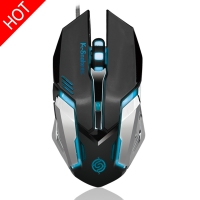 蝰蛇Q3電競機(jī)械游戲發(fā)光加重lol cf臺(tái)式機(jī)筆記本有線鼠標(biāo)