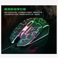 蝰蛇鼠標(biāo)X6變色背光鼠標(biāo)牧馬人款發(fā)光鼠標(biāo)有線臺(tái)式筆記本USB