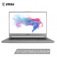 微星(msi)P65新世代 15.6英寸輕薄創(chuàng)意設(shè)計(jì)筆記本電腦(九代酷睿i9 16G*2 1T SSD RTX2070MQ 4K超清屏 雷電3)（P65 Creator 9SF-479CN）