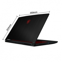微星(msi)GF63 15.6英寸輕薄窄邊框游戲筆記本電腦(九代i5-9300H 8G 512G NVMe SSD GTX1650MQ )（GF63 Thin 9SC-089CN）