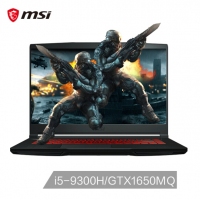 微星(msi)GF63 15.6英寸輕薄窄邊框游戲筆記本電腦(九代i5-9300H 8G 512G NVMe SSD GTX1650MQ )（GF63 Thin 9SC-089CN）