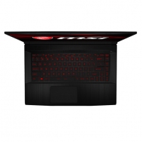 微星(msi)GF63 15.6英寸輕薄窄邊框游戲筆記本電腦(九代i7-9750H 8G 256G NVMe SSD GTX1650MQ)（GF63 Thin 9SC-088CN）