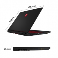 微星(msi)沖鋒坦克Ⅱ GL65 15.6英寸窄邊框游戲本(i7-9750H 8G 512G SSD GTX1660Ti 6G獨(dú)顯 賽睿 IPS 120Hz)（GL65 9SD-018CN）