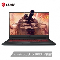 微星(msi)沖鋒坦克Ⅱ GL75 17.3英寸窄邊框游戲本(i7-9750H 8G 512G SSD GTX1660Ti 6G獨顯 120Hz IPS電競屏)（GL75 9SD-060CN）
