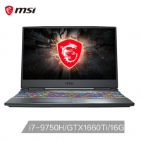 微星(msi)GP65 15.6英寸游戲筆記本電腦(九代i7-9750H 8G*2 512G NVMe SSD GTX1660Ti144Hz電競?cè)嫫?賽睿）（GP65 Leopard 9SD-208CN）