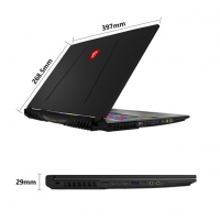 微星(msi)GP75 17.3英寸游戲筆記本電腦(九代i7-9750H 8G*2 512G NVMe SSD GTX1660Ti144Hz電競(jìng)?cè)嫫?賽睿）（GP75 Leopard 9SD-456CN）