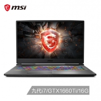 微星(msi)GP75 17.3英寸游戲筆記本電腦(九代i7-9750H 8G*2 512G NVMe SSD GTX1660Ti144Hz電競(jìng)?cè)嫫?賽睿）（GP75 Leopard 9SD-456CN）