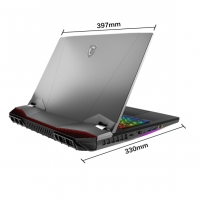 微星(msi)GT76 17.3英寸旗艦游戲筆記本電腦(九代i9-9900K 16G*2 1T+512G *2 SSD RTX2070 8G 4K UHD)黑（GT76 Titan DT 9SF-050CN）