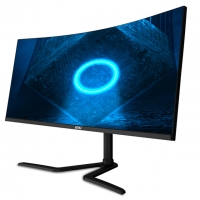 微星（MSI）PAG343CQR 34英寸 144Hz 1500R曲面 21:9 超寬帶魚屏 HDR400 WQHD 顯示器