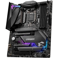 微星（MSI）MPG Z490 GAMING CARBON WiFi暗黑板電腦主板 支持 CPU 10900K/10700K