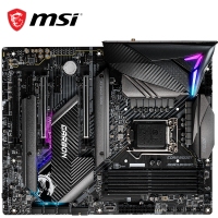微星（MSI）MPG Z490 GAMING CARBON WiFi暗黑板電腦主板 支持 CPU 10900K/10700K