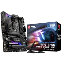 微星（MSI）MPG Z490 GAMING CARBON WiFi暗黑板電腦主板 支持 CPU 10900K/10700K