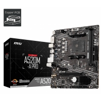 微星A520M-A PRO電腦主板 支持3700X3600X3600 CPU