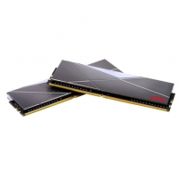 威剛XPG D50 8G DDR4 3200 臺式內(nèi)存條RGB燈條（灰）