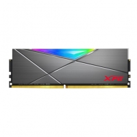 威剛XPG D50 16G（8G*2） DDR4 3600 臺(tái)式內(nèi)存條RGB燈條（灰）