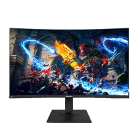 東星U6+ 24寸曲面屏R1500曲率 IPS無邊框 底坐旋轉(zhuǎn)顯示器