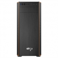 aigo愛國者神盾1 電腦臺式主機箱 中塔機箱側透 支持ATX大板水冷風冷