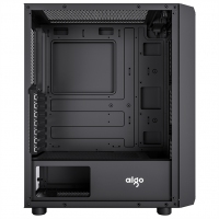 aigo愛國者T9 黑色臺式游戲辦公商務(wù)主機箱