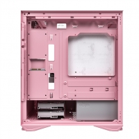 aigo愛國者YOGO M2粉 游戲藥丸MINI電腦機箱（支持M-ATX主板/240水冷/側(cè)開式磁吸鋼化玻璃側(cè)透）