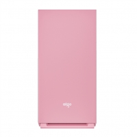 aigo愛國者YOGO M2粉 游戲藥丸MINI電腦機箱（支持M-ATX主板/240水冷/側(cè)開式磁吸鋼化玻璃側(cè)透）