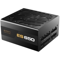 愛國者（aigo）額定650W 電競ES650全模組電腦電源(七年質(zhì)保/80Plus金牌認(rèn)證/日系主電容/LLC諧振）